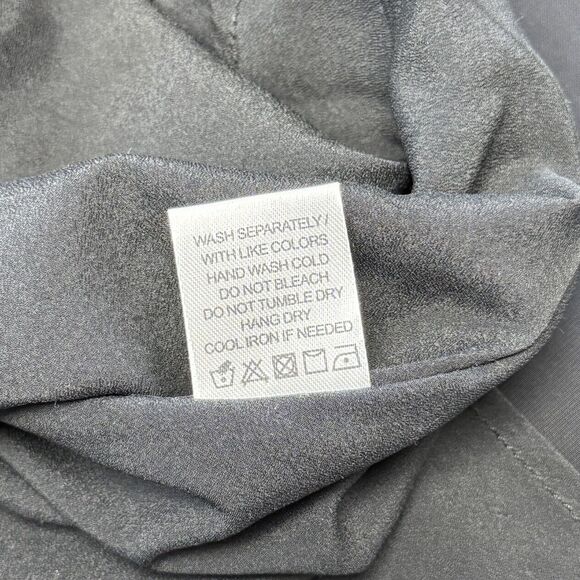 Revolve TULAROSA Juliet Dress Mini Black Velvet Peasant Eyelet Deep V Sexy XS - Picture 14 of 14